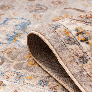 AMER Rugs Arcadia ARC-2 Power-Loomed Oriental Classic Area Rug Gray 9'1" x 12'9"