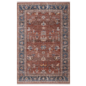 AMER Rugs Arcadia ARC-3 Power-Loomed Oriental Classic Area Rug Red 9'1" x 12'9"