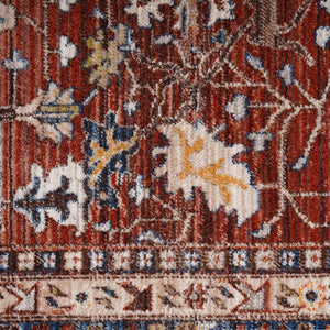 AMER Rugs Arcadia ARC-3 Power-Loomed Oriental Classic Area Rug Red 9'1" x 12'9"