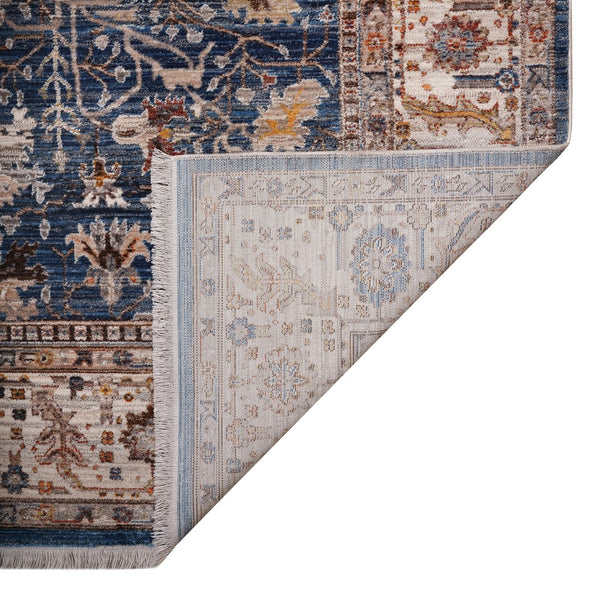 AMER Rugs Arcadia ARC-5 Power-Loomed Oriental Classic Area Rug Blue 9'1" x 12'9"