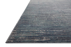 Loloi Rugs Arden ARD-03 Polyester | Polypropylene Pile Power Loomed Contemporary Accent Rug Ocean / Grey 23.4135 ARDNARD-03OCGY3757