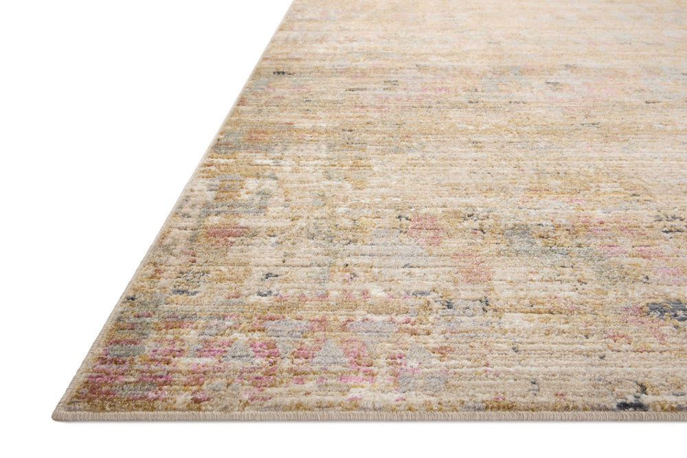 Loloi Rugs Arden ARD-04 Polyester | Polypropylene Pile Power Loomed Contemporary Area Rug Sand / Multi 118.766 ARDNARD-04SAMLB6F6