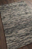 Chandra Rugs Argos 100% Wool Hand-Woven Contemporary Wool Rug Cream/Brown/Charcoal 7'9 x 10'6