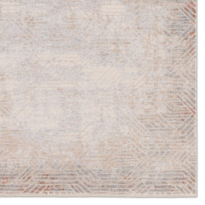 Jaipur Living Aries Venture ARI01 Power Loomed 100% Polyester Geometric Area Rug Tan 100% Polyester RUG155115
