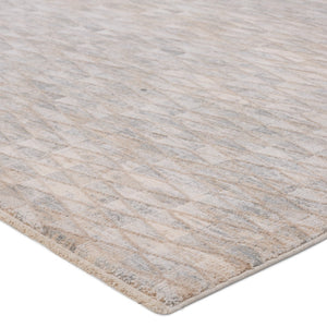 Jaipur Living Aries Luray ARI03 Power Loomed 100% Polyester Trellis Area Rug Tan 100% Polyester RUG155125