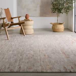 Jaipur Living Aries Luray ARI04 Power Loomed 100% Polyester Trellis Area Rug Grey 100% Polyester RUG155130