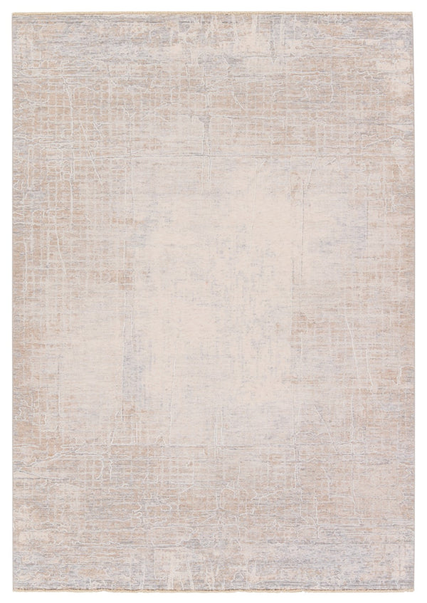 Jaipur Living Aries Palermo ARI06 Power Loomed 100% Polyester Abstract Area Rug Tan 100% Polyester RUG155140