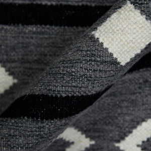 AMER Rugs Artifacts ARI-1 Flat-Weave Tribal Southwestern Area Rug Gray 9' x 12'