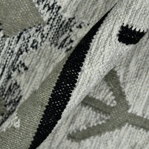 AMER Rugs Artifacts ARI-4 Flat-Weave Tribal Southwestern Area Rug Ivory 9' x 12'