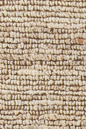 Chandra Rugs Arlene 100% Jute Hand-Woven Solid Color Jute Rug Bleached 9' x 13'