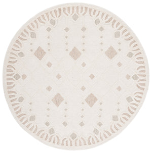 Artistry 501 Hand Tufted 85% Wool, 15% Cotton Bohemian Rug Ivory / Sage 85% Wool, 15% Cotton ARR501A-7R