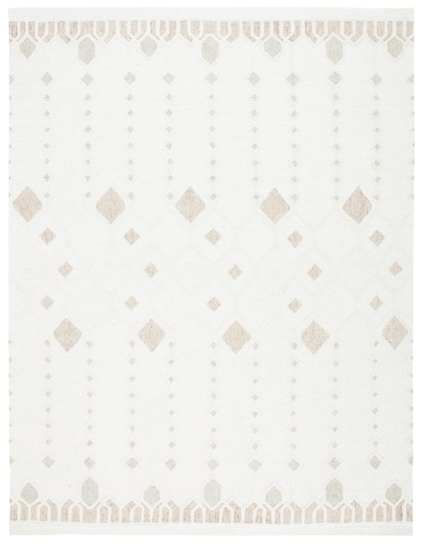 Artistry 501 Hand Tufted 85% Wool, 15% Cotton Bohemian Rug Ivory / Sage 85% Wool, 15% Cotton ARR501A-8