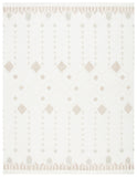 Artistry 501 Hand Tufted 85% Wool, 15% Cotton Bohemian Rug Ivory / Sage 85% Wool, 15% Cotton ARR501A-8