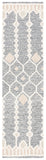 Artistry 501 Hand Tufted 85% Wool, 15% Cotton Bohemian Rug Ivory / Black 85% Wool, 15% Cotton ARR501Z-29
