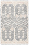 Artistry 501 Hand Tufted 85% Wool, 15% Cotton Bohemian Rug Ivory / Black 85% Wool, 15% Cotton ARR501Z-5