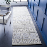 Artistry 503 Hand Tufted 85% Wool, 15% Cotton Bohemian Rug Ivory / Light Grey 85% Wool, 15% Cotton ARR503A-29