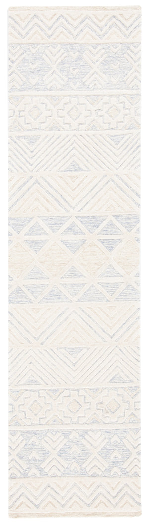 Artistry 503 Hand Tufted 85% Wool, 15% Cotton Bohemian Rug Ivory / Light Grey 85% Wool, 15% Cotton ARR503A-29