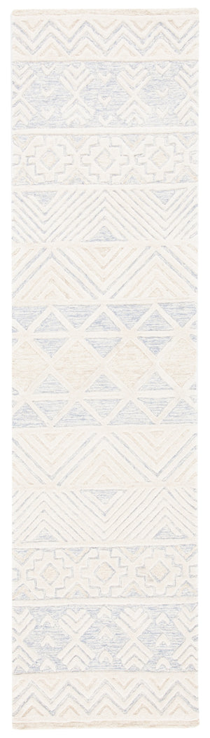 Artistry 503 Hand Tufted 85% Wool, 15% Cotton Bohemian Rug Ivory / Light Grey 85% Wool, 15% Cotton ARR503A-29