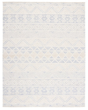 Artistry 503 Hand Tufted 85% Wool, 15% Cotton Bohemian Rug Ivory / Light Grey 85% Wool, 15% Cotton ARR503A-8