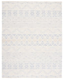 Artistry 503 Hand Tufted 85% Wool, 15% Cotton Bohemian Rug Ivory / Light Grey 85% Wool, 15% Cotton ARR503A-8