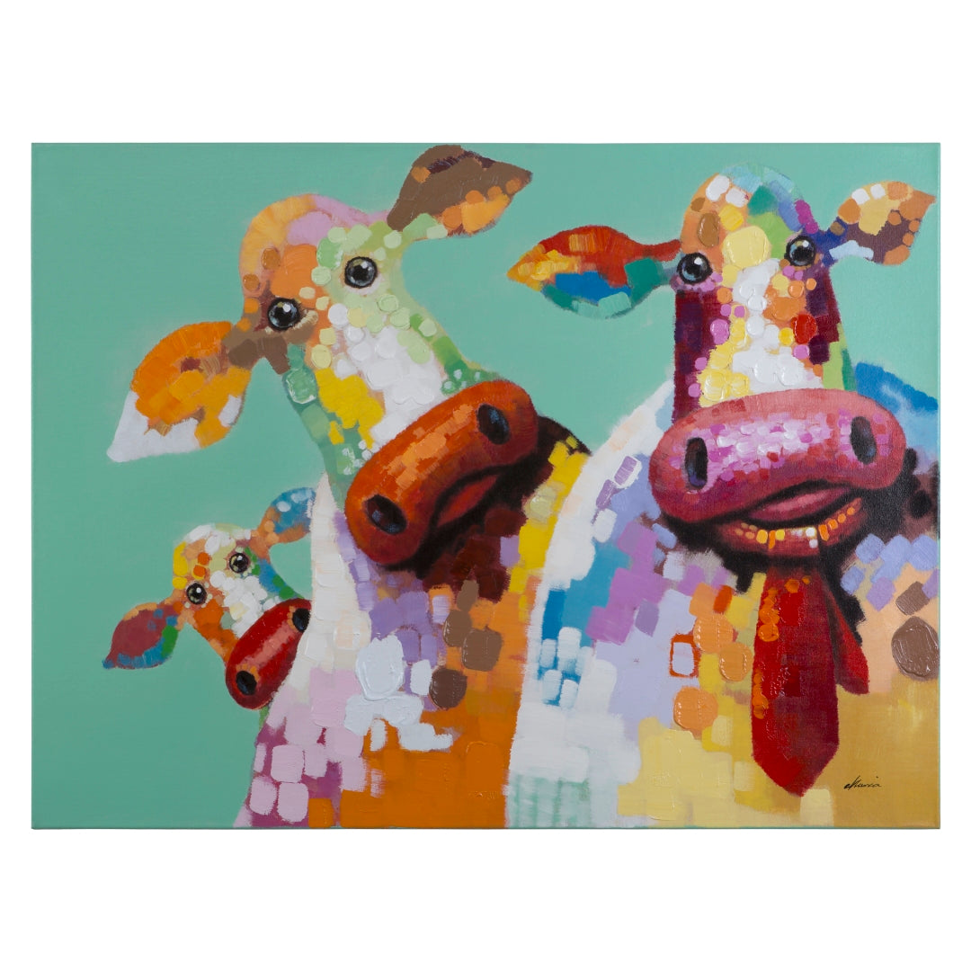Yosemite Home Decor Curious Cows I - Thumbnail 2