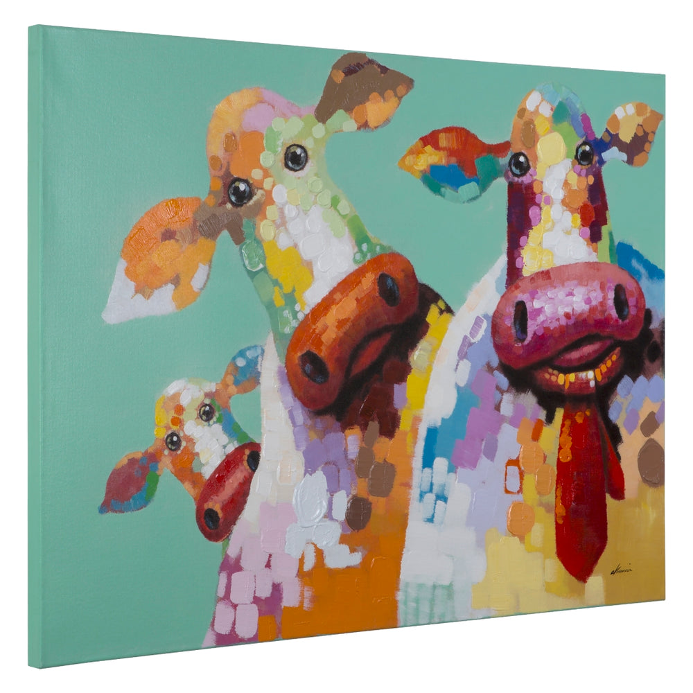 Yosemite Home Decor Curious Cows I ARTAC0583C-1YM-YHD