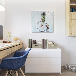 Yosemite Home Decor Cyclist ARTAE1351-YHD