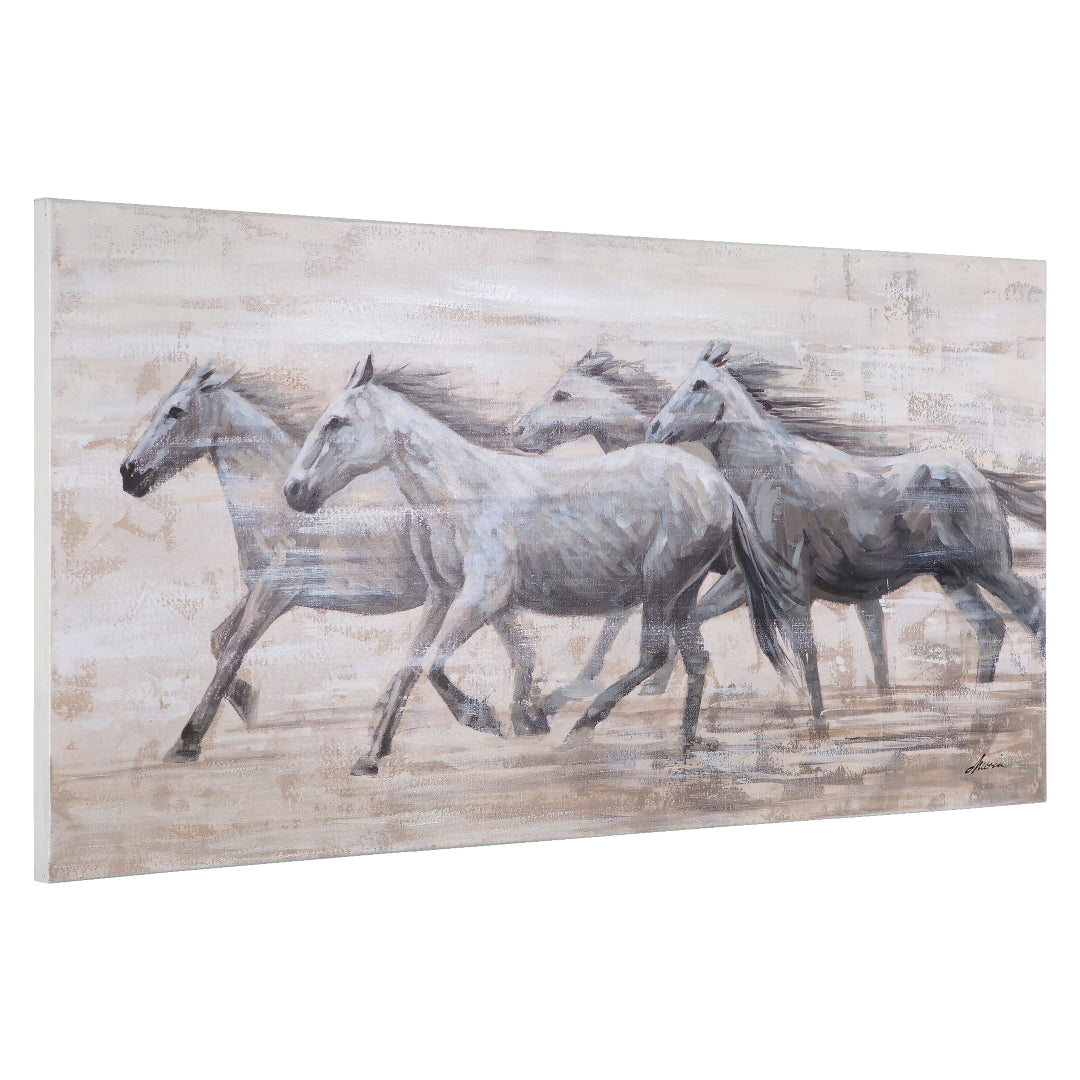 Yosemite Home Decor Horses Galloping in Grace