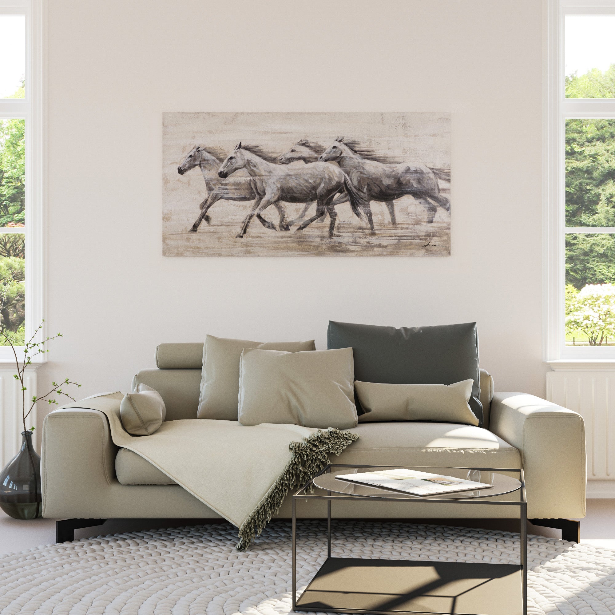 Yosemite Home Decor Horses Galloping in Grace - Thumbnail 3