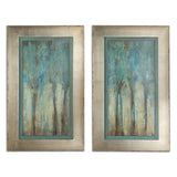 Uttermost Whispering Wind Framed Art - Set of 2