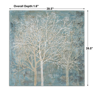 Uttermost Muted Silhouette Canvas Art