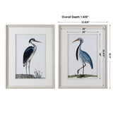 Uttermost Shore Birds Framed Prints Set of 2