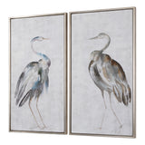 Uttermost Summer Birds Framed Art Set of 2