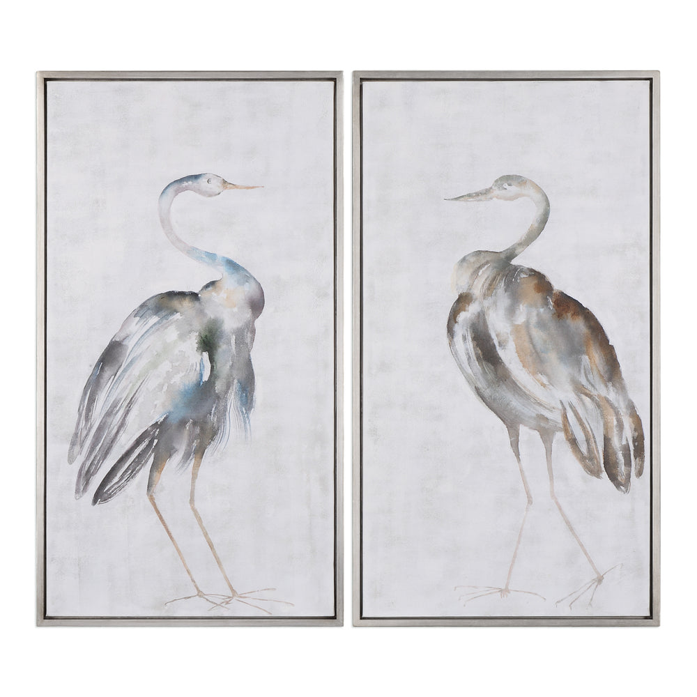 Uttermost Summer Birds Framed Art Set of 2