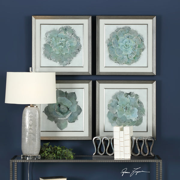 Uttermost Natural Beauties Botanical Prints Set of 4