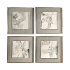 Uttermost Divination Abstract Art - Set of 4
