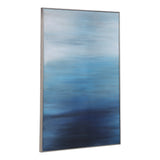 Uttermost Moonlit Sea Hand Painted Canvas