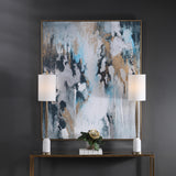 Uttermost Stormy Seas Hand Painted Canvas