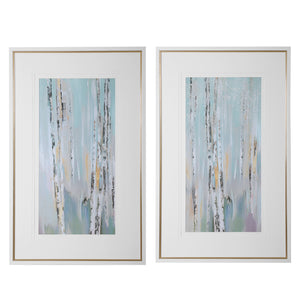 Uttermost Pandora's Forest Abstract Art - Set of 2