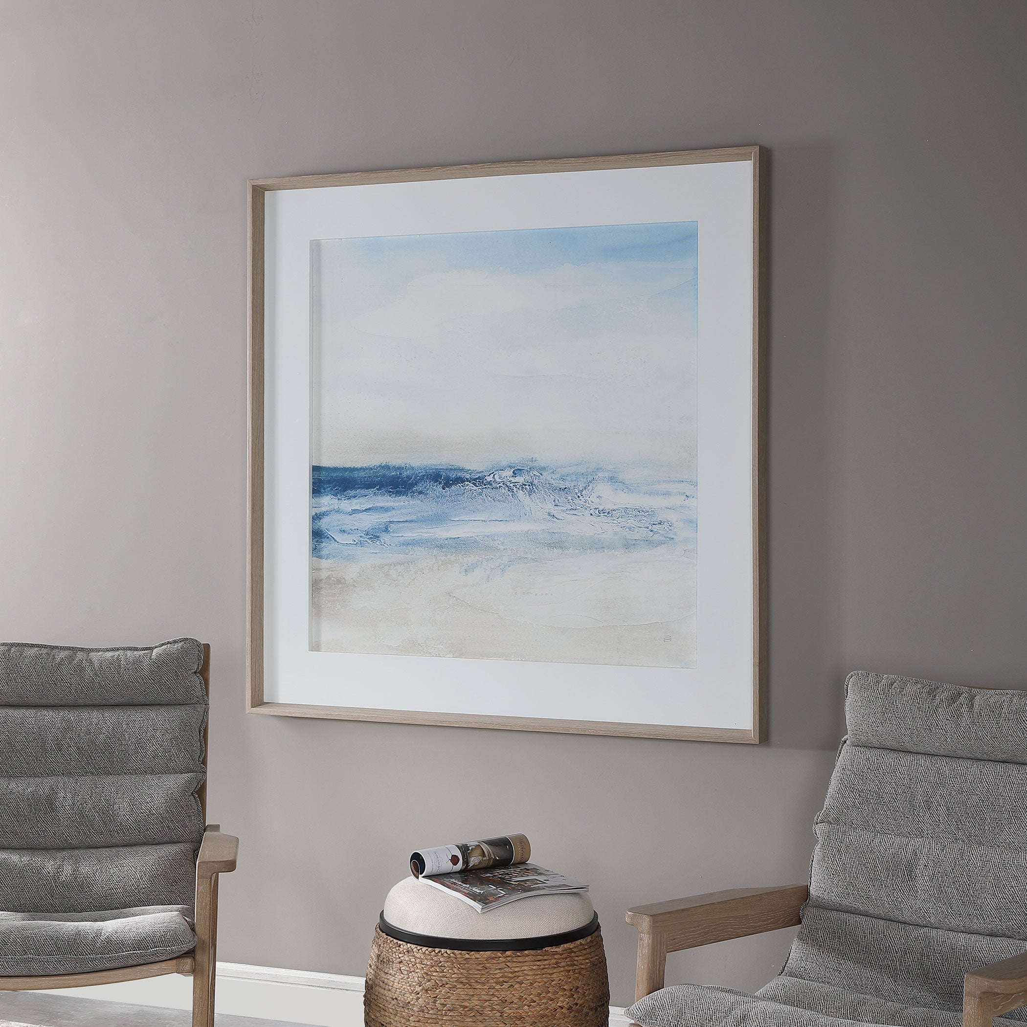 Uttermost Surf Coastal Framed Print - Thumbnail 4