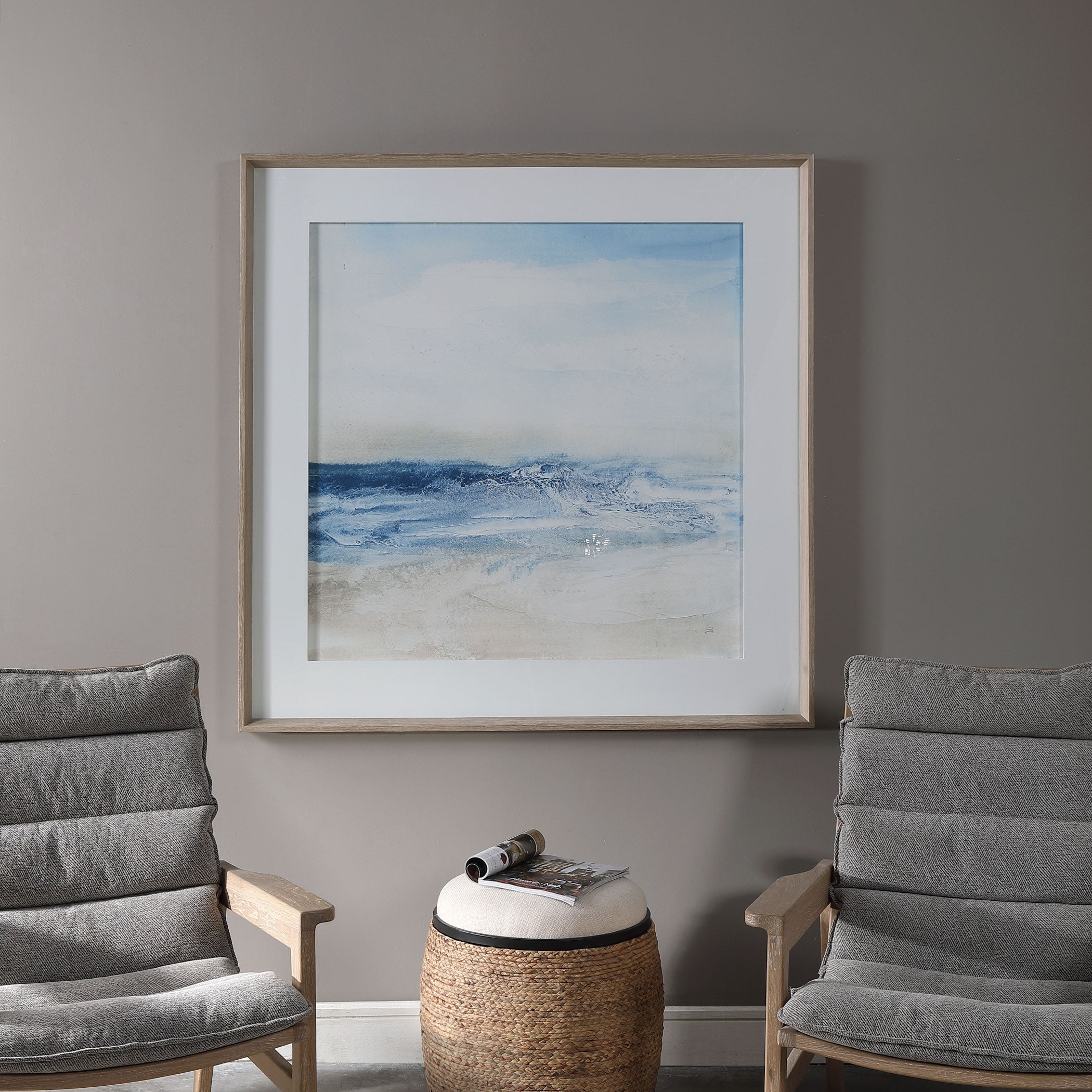 Uttermost Surf Coastal Framed Print - Thumbnail 3