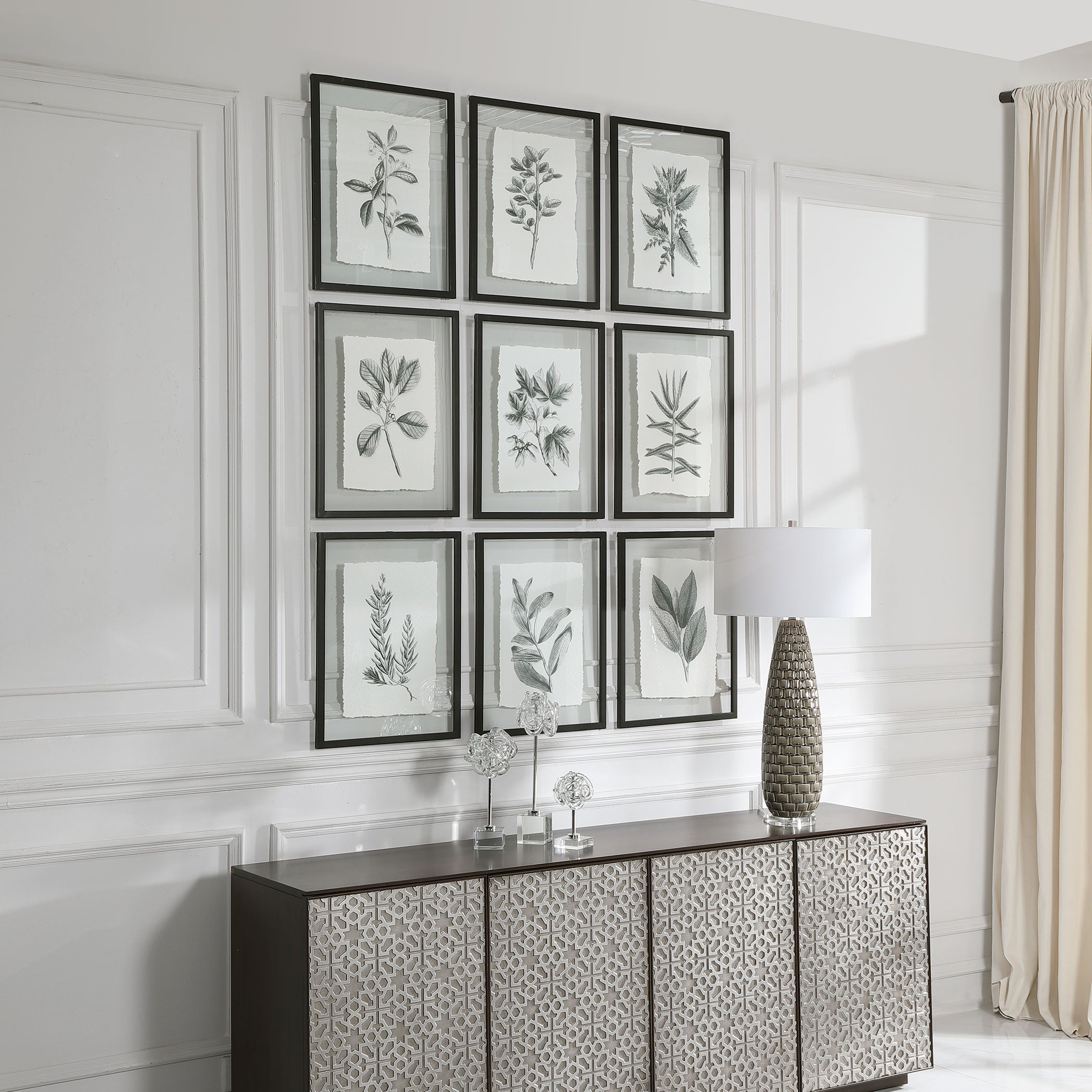 Uttermost Farmhouse Florals Framed Prints - Thumbnail 2