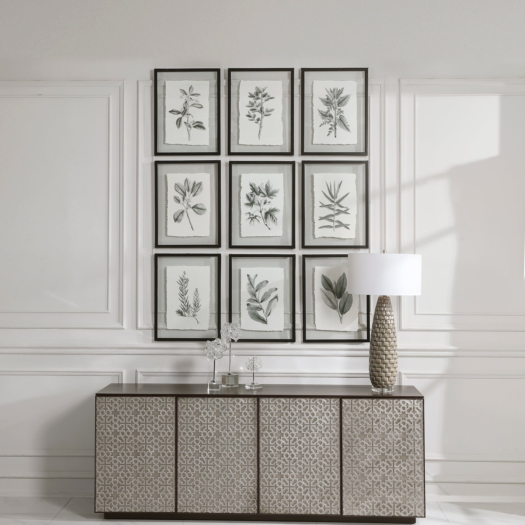 Uttermost Farmhouse Florals Framed Prints - Thumbnail 3