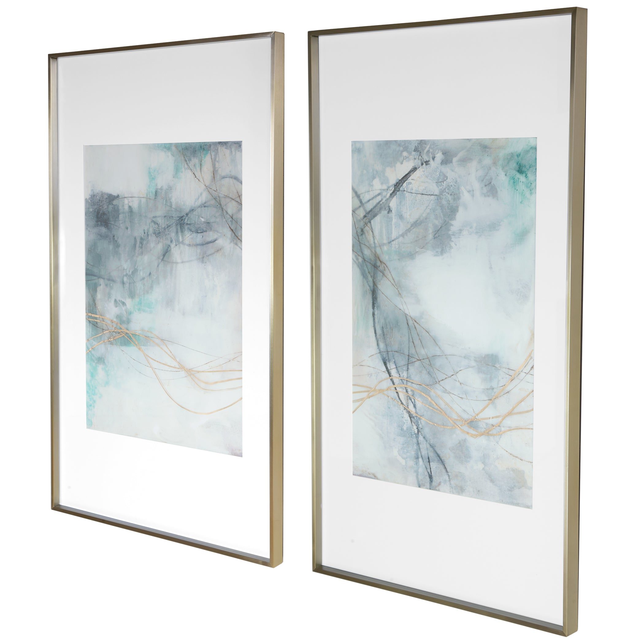 Uttermost Undulating Abstract Prints - Thumbnail 2