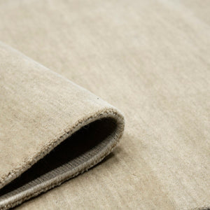 AMER Rugs Arizona ARZ-2 Hand-Loomed Solid Transitional Area Rug Ivory 10' x 14'