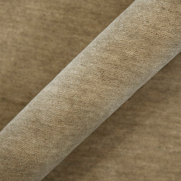 AMER Rugs Arizona ARZ-2 Hand-Loomed Solid Transitional Area Rug Ivory 10' x 14'