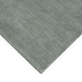 AMER Rugs Arizona ARZ-3 Hand-Loomed Solid Transitional Area Rug Gray/Blue 10' x 14'