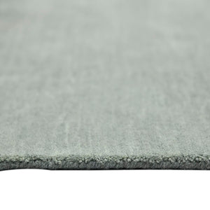 AMER Rugs Arizona ARZ-3 Hand-Loomed Solid Transitional Area Rug Gray/Blue 10' x 14'