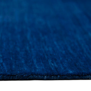 AMER Rugs Arizona ARZ-30 Hand-Loomed Solid Transitional Area Rug Navy 10' x 14'