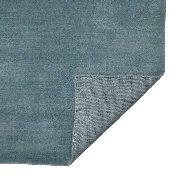 AMER Rugs Arizona ARZ-4 Hand-Loomed Solid Transitional Area Rug Light Blue 10' x 14'